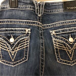 Vigoss The New York Slim Boot Cut Vintage 11/12 Women's Jeans